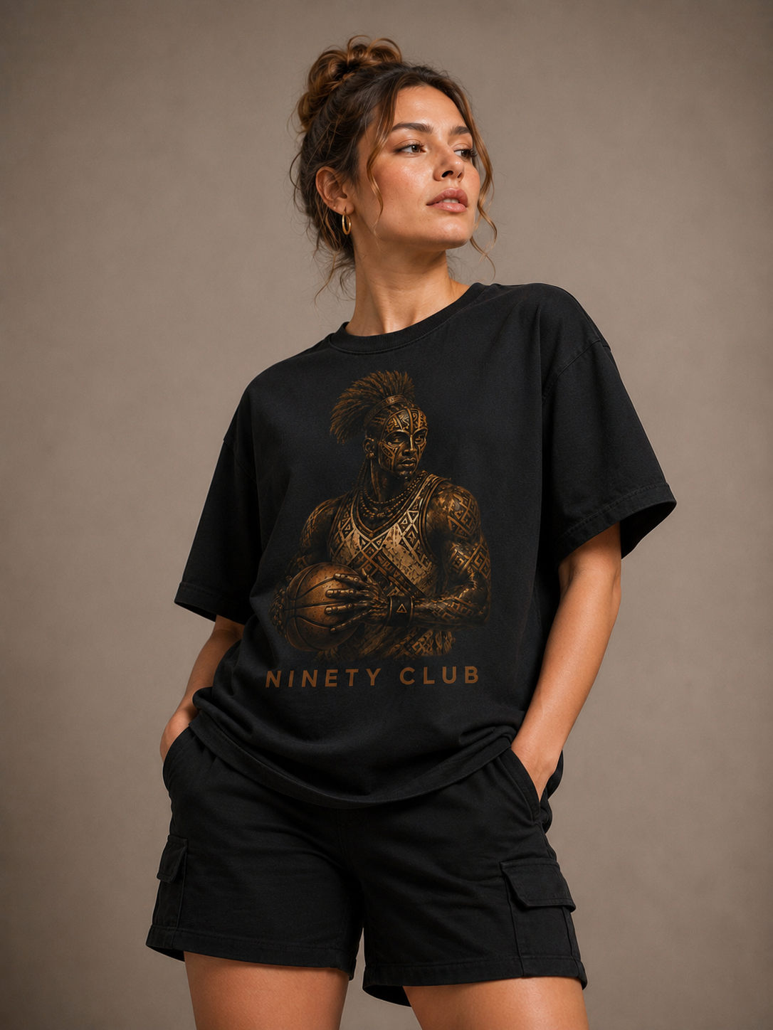 Hero of Basketball – T-shirt Oversize | Ninety Club