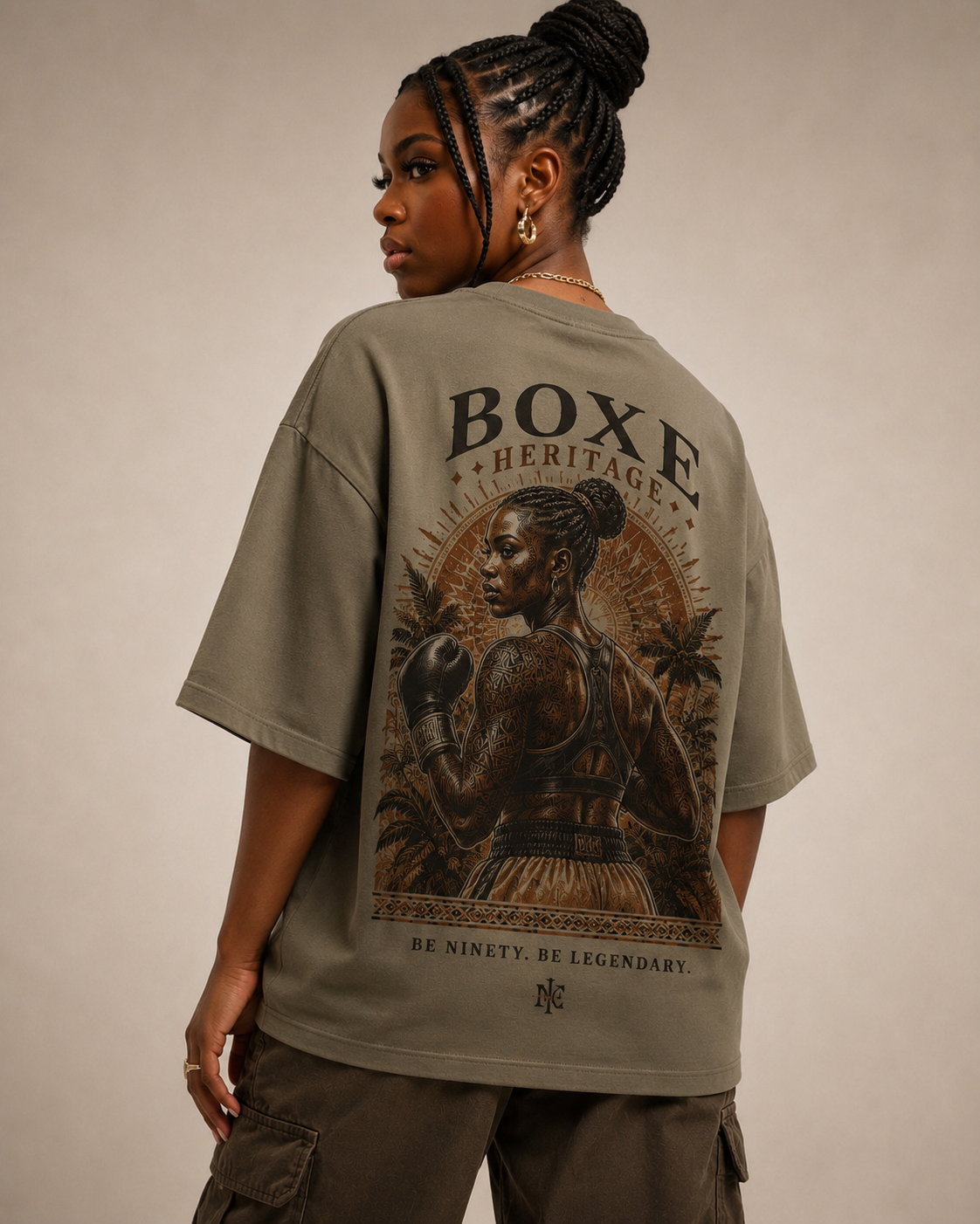 Boxe Heritage Oversized Tee